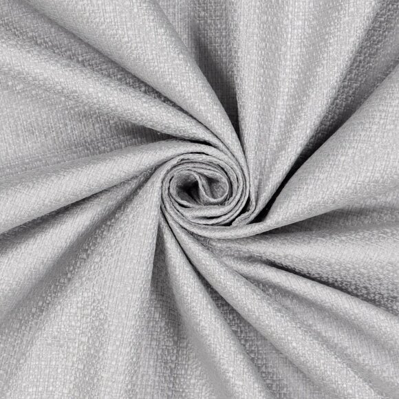 Eclipse Desmond Blackout Basketweave Gray Single Grommet Curtain Panel 40" x 63" - Picture 6 of 10